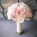 Bouquet da sposa rose rosa